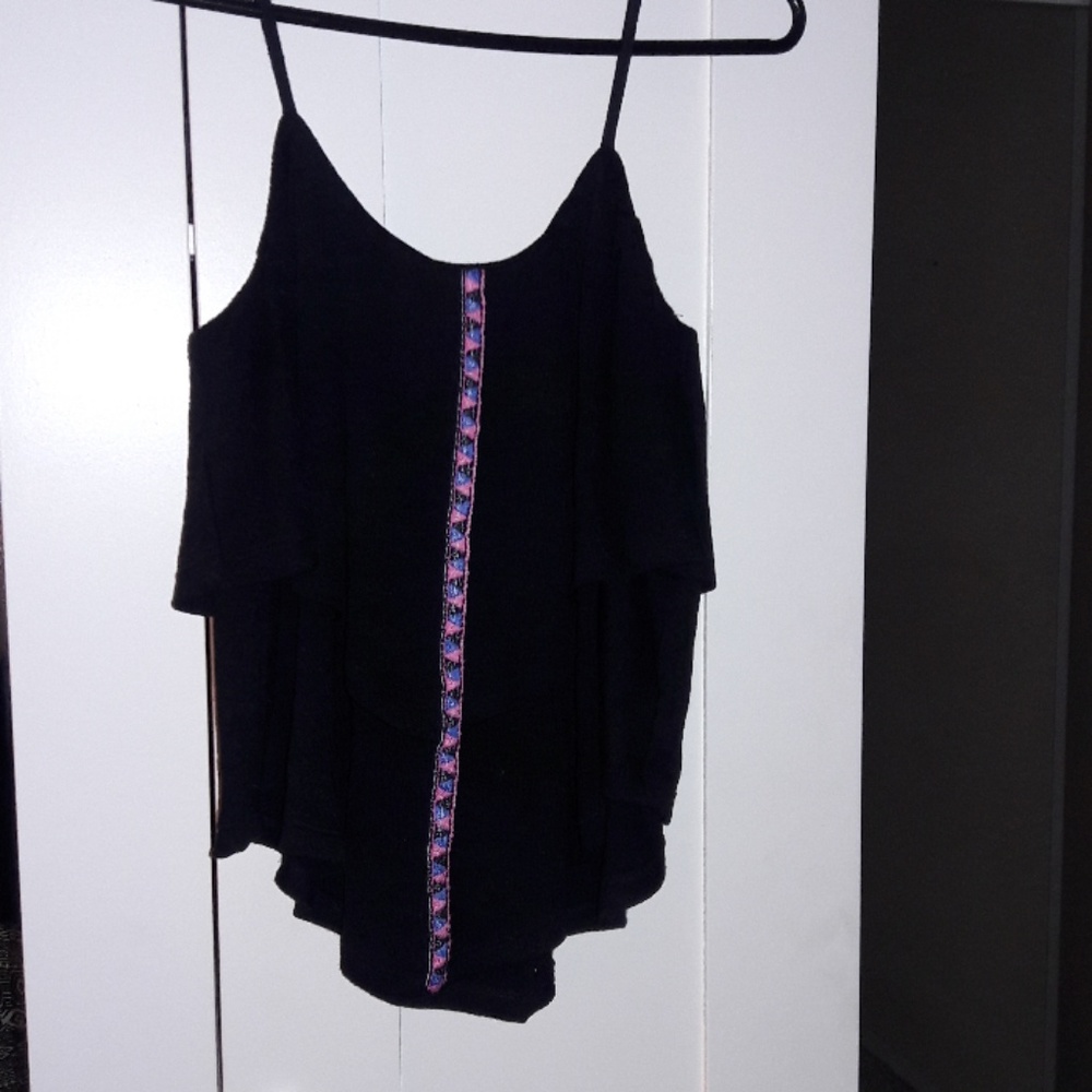 Mason & Mackenzie Layered Crop Top
